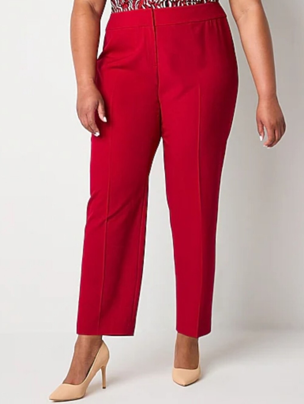 Black Label by Evan-Picone Womens Plus Classic Fit Straight Suit Pant 16W